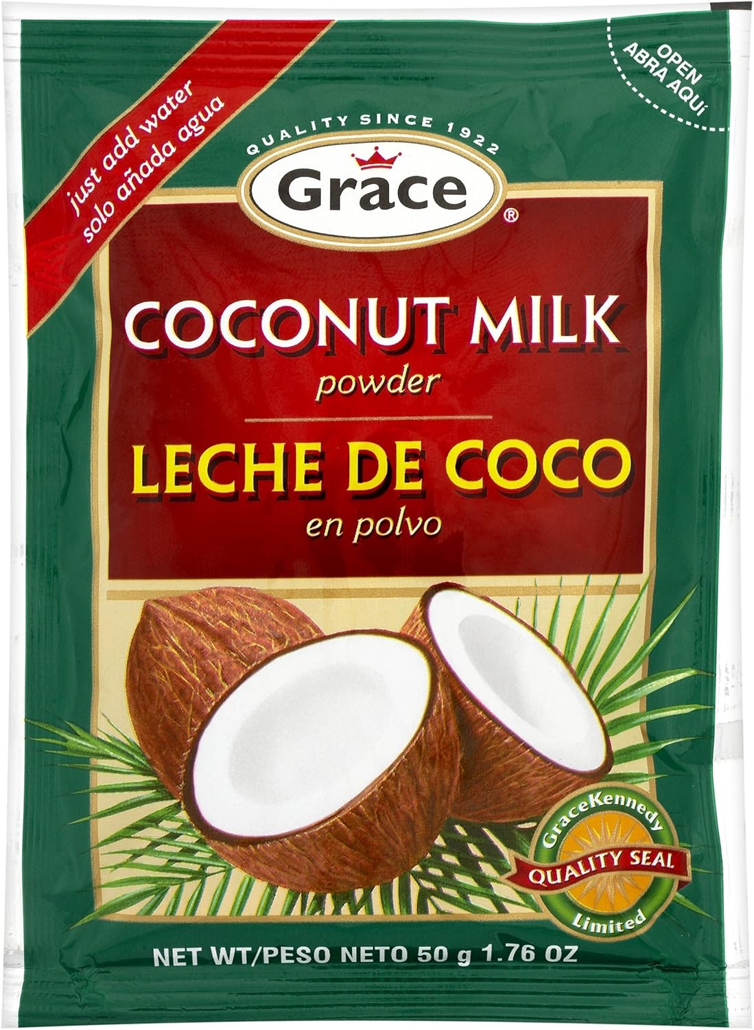 Grace Coconut Milk Powder, 50 g Amazon.co.uk Prime Pantry