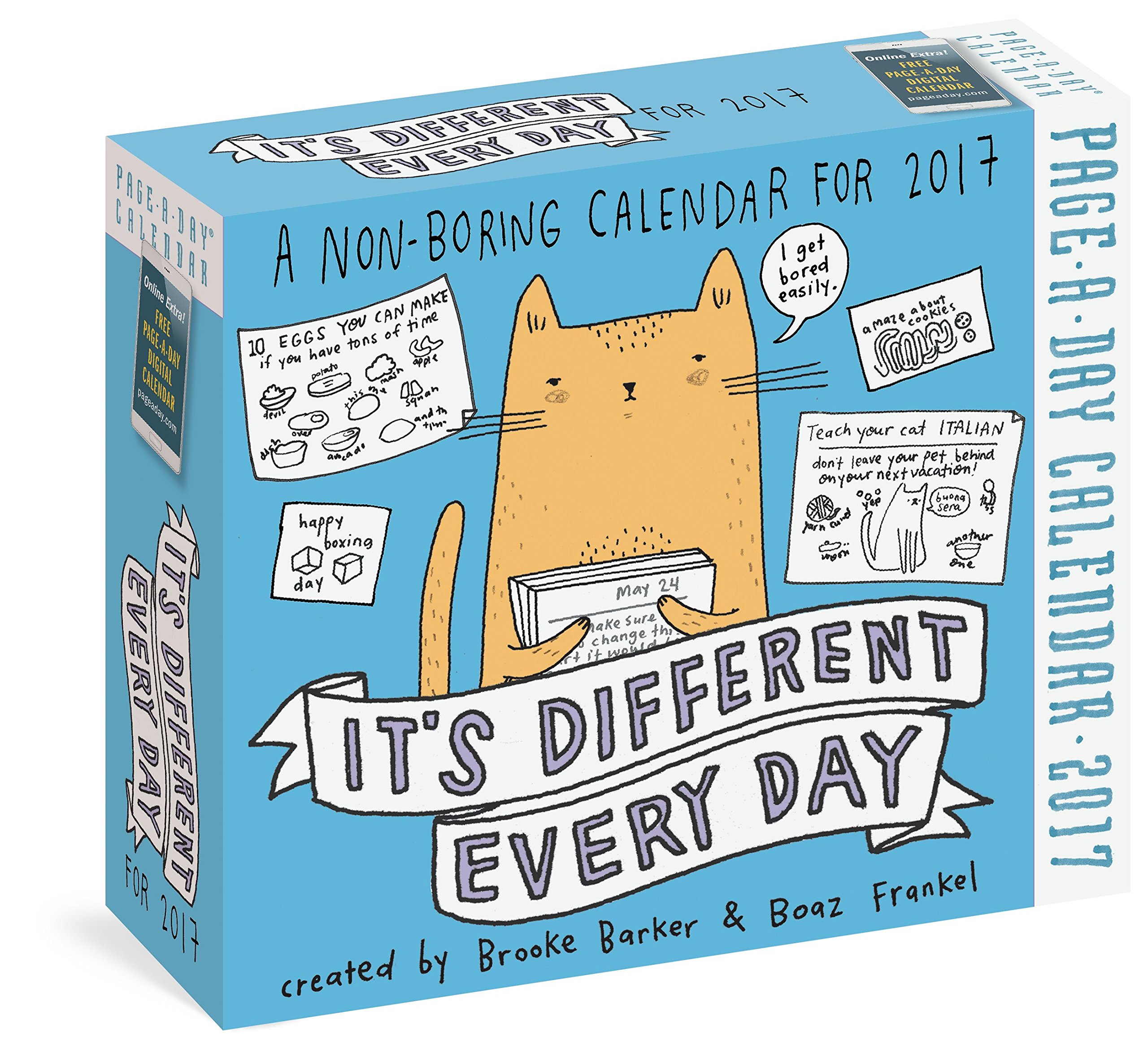 Page A Day Calendar Change Comin