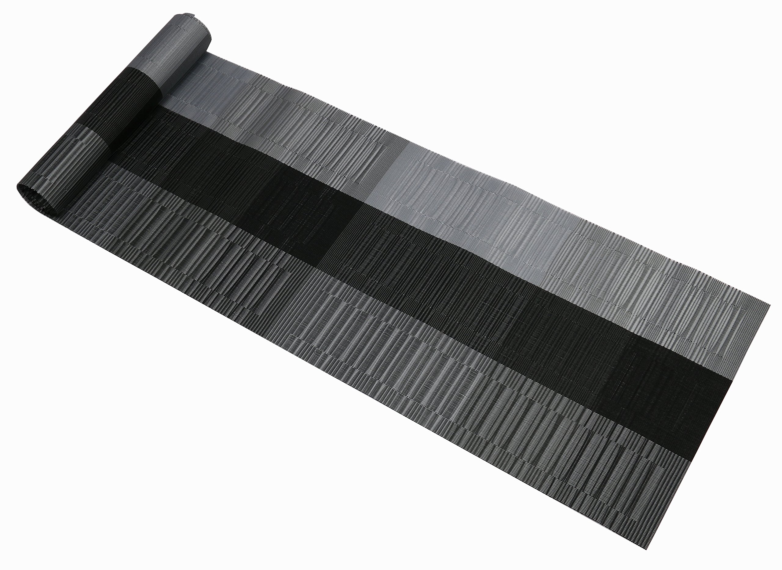 Famibay Table Runner Washable Vinyl Table Runner for Kitchen Table Washable