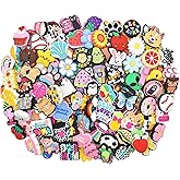 110Pcs Non-Repeat Silicone Focal Beads for Pens,Random Different Focal Bead Bulk Mixed Cute Loose Beads for Beadable Pen Keychain Jewelry Making DIY Gift Class Prize