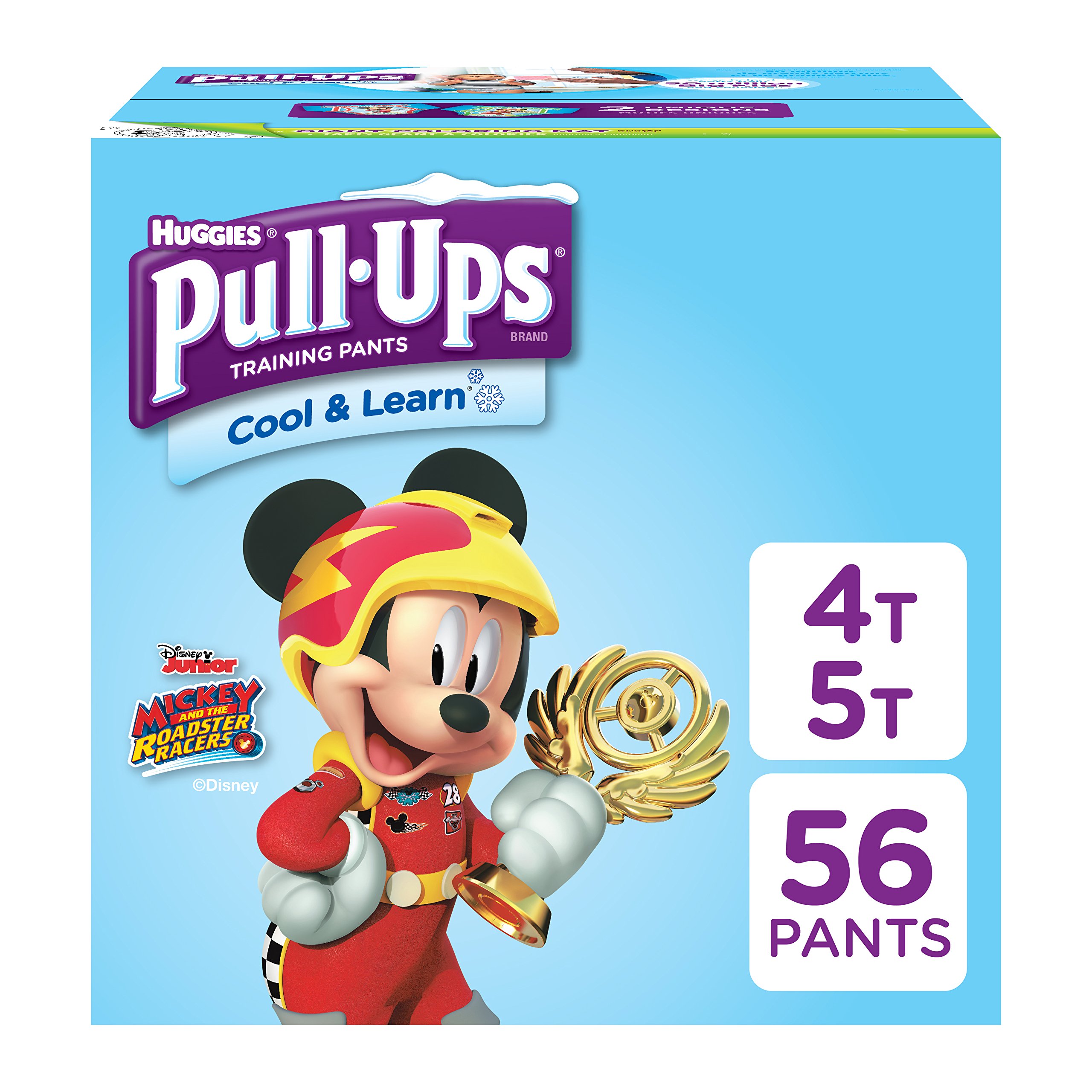 PullUps Cool & Learn Training Pants for Boys, 4T5T (3850 lbs.), 56