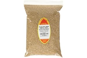 Marshalls Creek Spices Refill Pouch Mustard Seed Whole Seasoning, XL, 24 Ounce