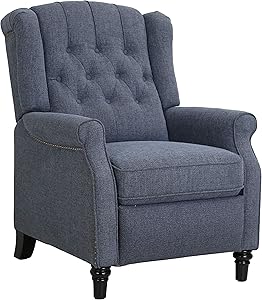 Amazon Brand – Ravenna Home Pritchard Classic Recliner, 29.1