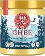 Himalayan Pink Salt Grass-Fed Ghee Butter by 4th & Heart, 16 Ounce, Keto, Pasture Raised, Non-GMO, Lactose Free, Certified Paleo