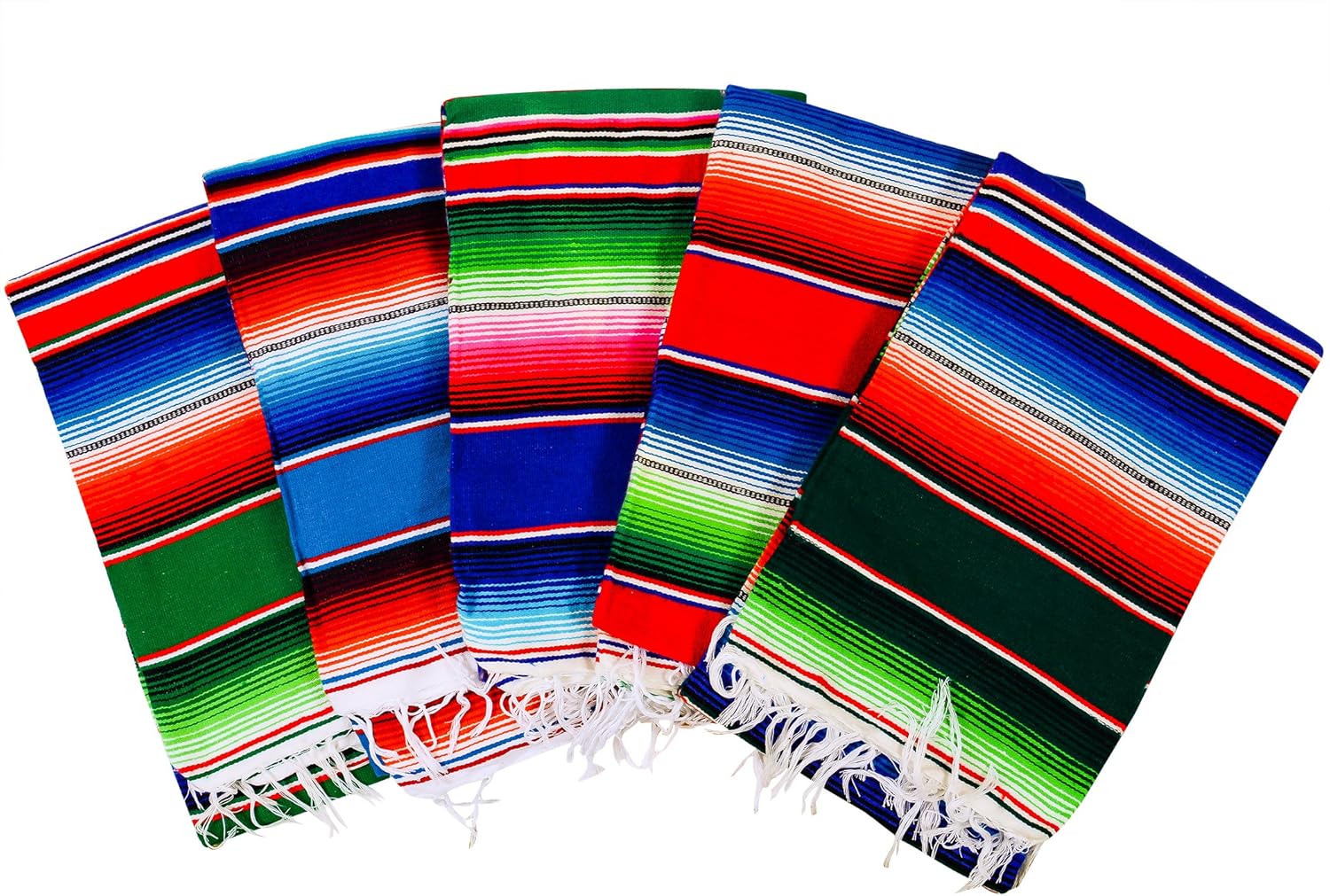 meximart 's ® Authentic Medium mexikanischen Decken bunt SARAPE Decken