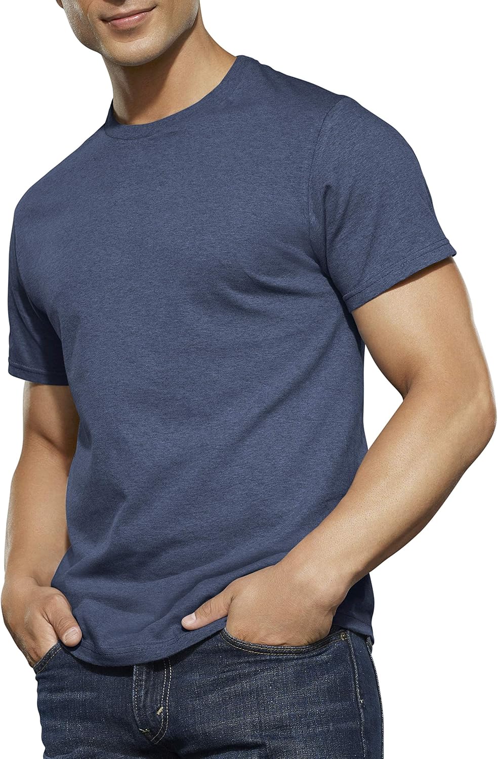 Fruit of the Loom Men's Crew Neck T-Shirt Multipack: Clothing