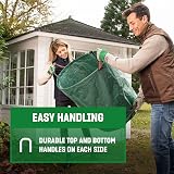 GardenGloss Garden Waste Bags Heavy Duty with Handles 272L 3 Pack view 6