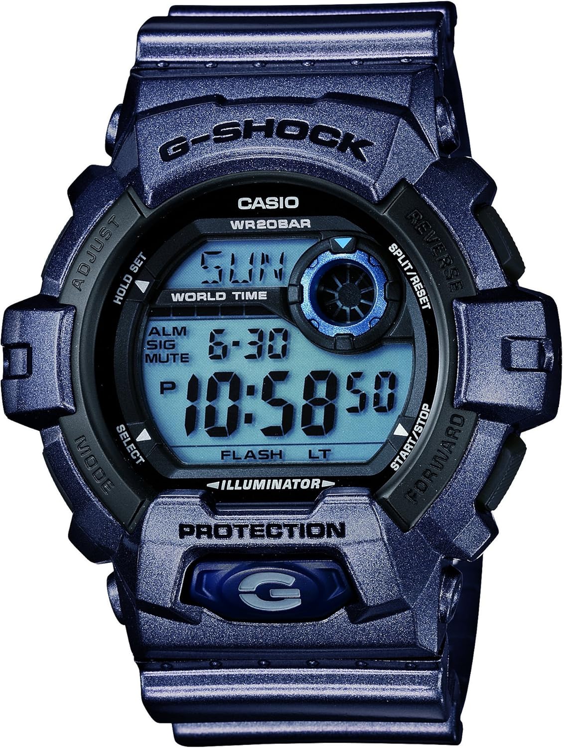 Casio GShock Black Dial Men's Quartz Watch G8900SH2