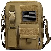 Protector Plus Tactical Messenger Bag Men Military MOLLE Crossbody Pack (Patch Included) | Tactical, Military, MOLLE, Patch Included