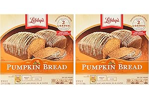 Libby's Pumpkin Bread Kit with Icing, 56.1 Ounce (Pack of 2)