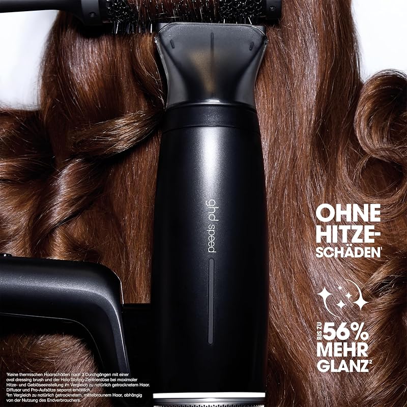 speed Föhn: Profi-Haartrockner für ultra-schnelles Trocknen, Anti Frizz