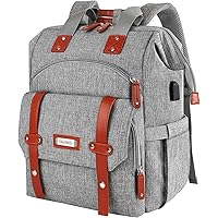 Laptop Backpack for Women, 15.6 Inch Computer Backpack Doctor Teacher Work Purse Bookbag, Wide Top Open College School…