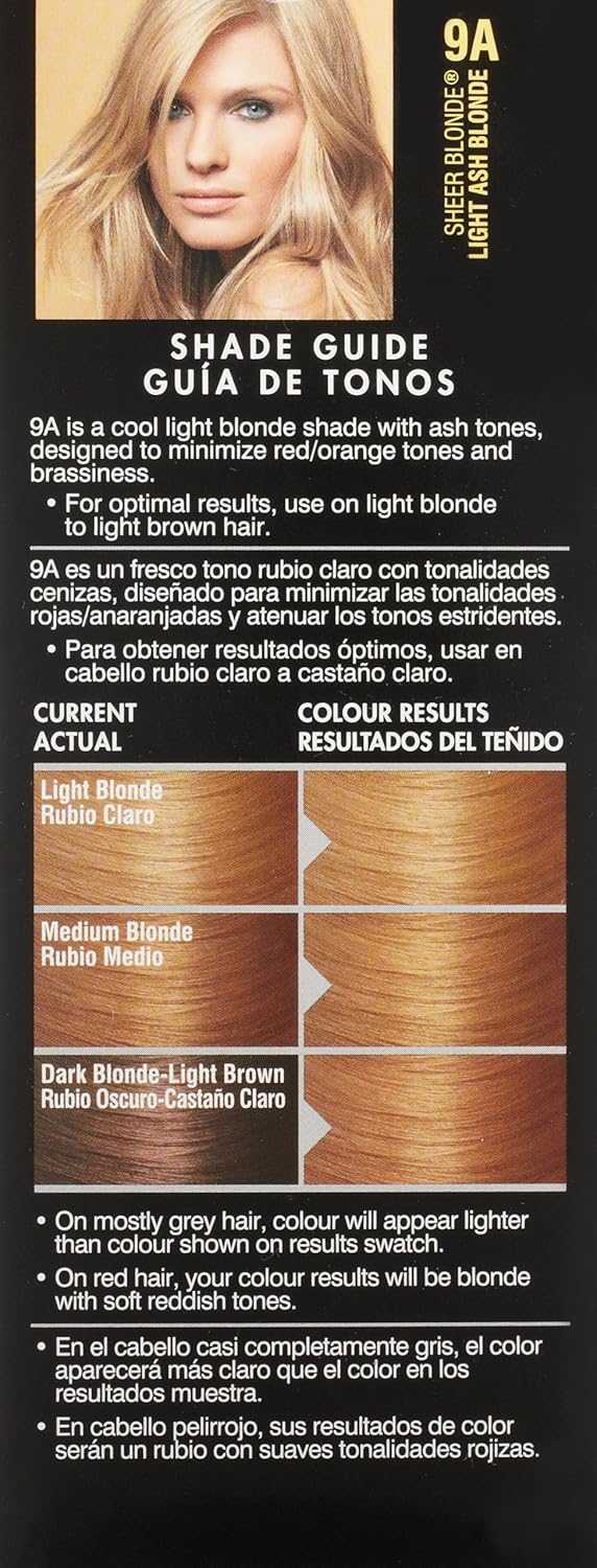 John Frieda Precision Foam Colour Light Ash Blonde 9a Amazon Ca