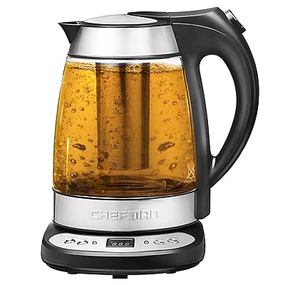 Chefman Electric Glass Tea Kettle with Free Infuser Kenya Ubuy