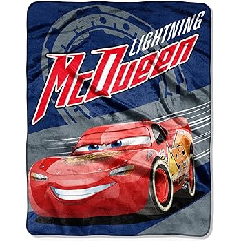 Amazon.com: Disney Cars Movie 3 Soft Throw Blanket for Kids Lightning