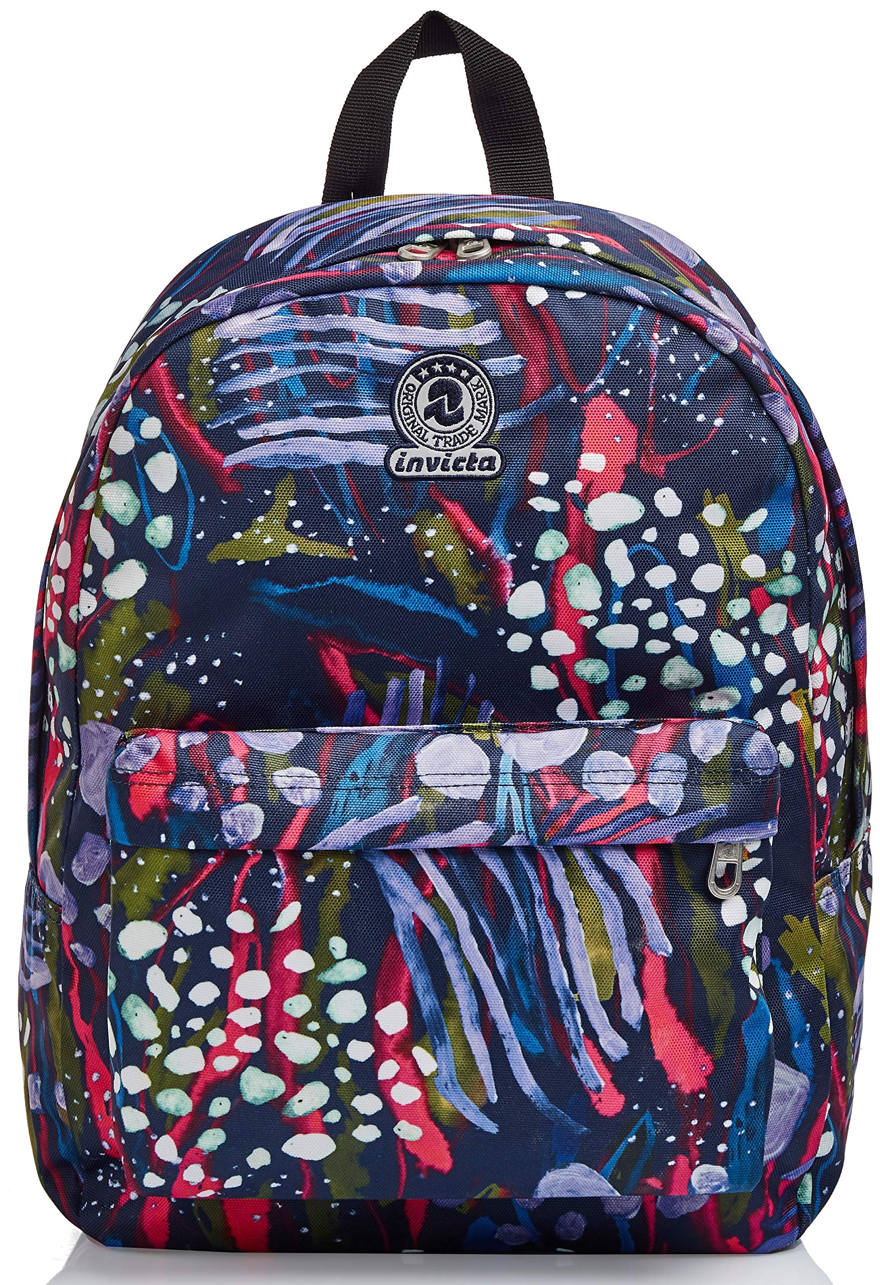 Invicta Backpack, BENIN S Knapsack, Book Bag, for Teen, Girls&Boys, Large Capacity, For School, Sport, Free Time, Laptop Sleeve, Italian Design, multicolor