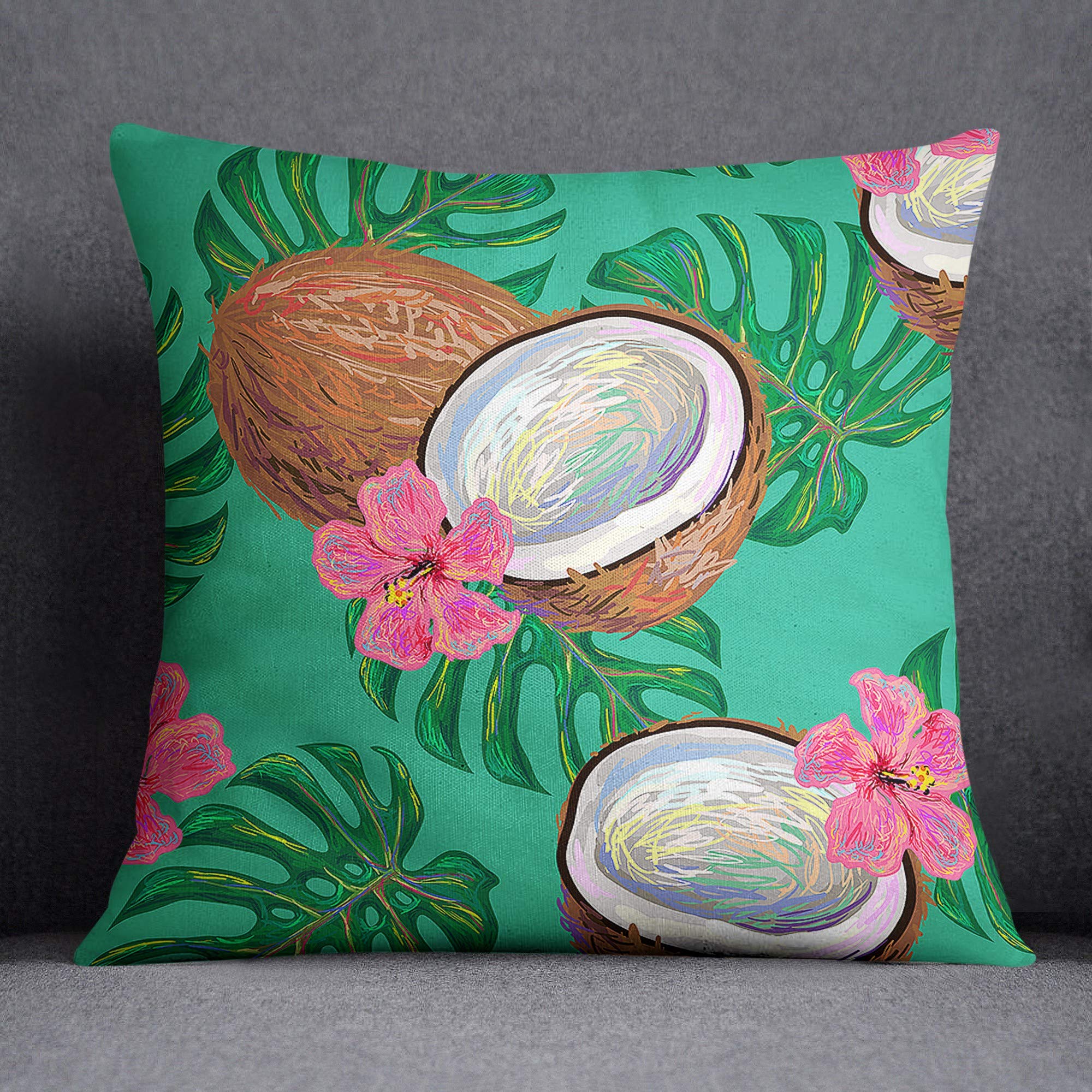 Bonamaison Decorative Cushion Cover, Multi, 45x45