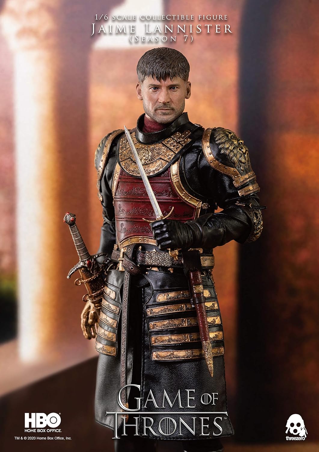threezero tyrion lannister on Amazon Com Threezero Game Of Thrones Jaime Lannister Season 7 Version 1 6 Scale Collectible Figure Toys Games