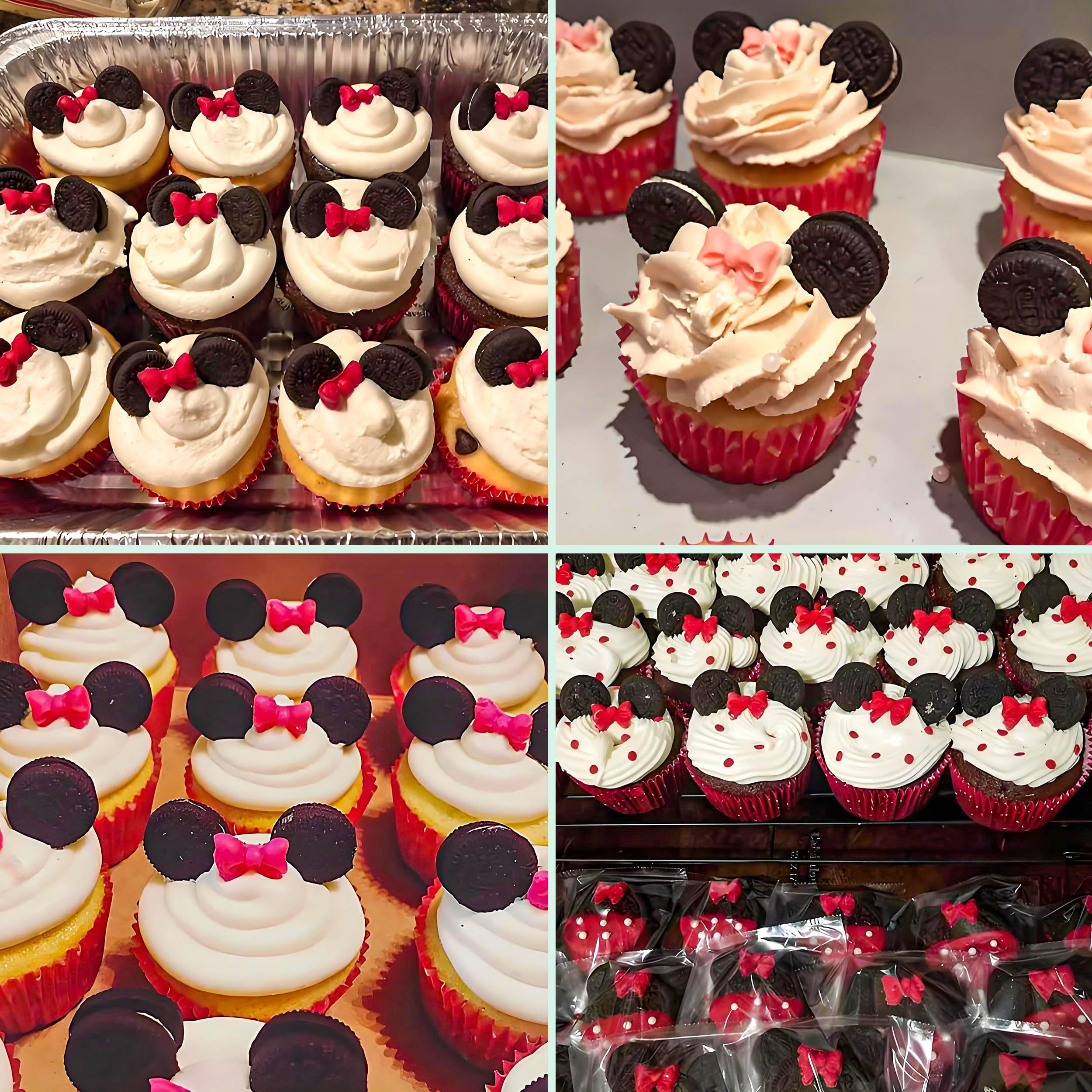 YunKo W0770 8 Mini Bows Silicone Fondant Molds Chocolate Sugar Candy Cake Pop Bow Craft Molds DIY Cake Decorating