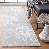 SAFAVIEH Glamour Collection 2'3" x 8' Silver