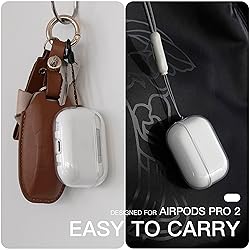 Clear Case Compatible with AirPods Pro 2, Soft TPU