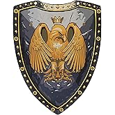 Liontouch - Golden Eagle Knight Shield - Age 3-8 Years | Medieval Pretend Play Foam Toy for Boys with Eagle Theme | Safe Weapon & Battle Accessory for Kid’s Dress Up & Costumes