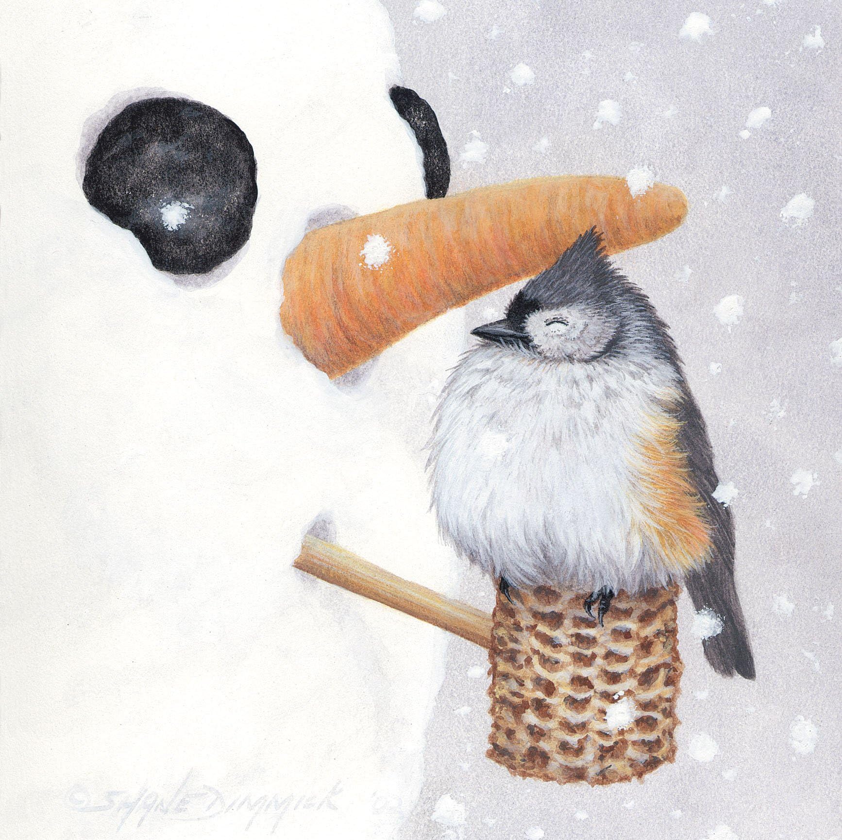 Songbird Essentials SEEK2007 3"x 3"x 0.3"Pipe Dreams Magnet - 10 Pack