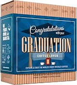 Grower’s Cup Graduation Gifts for Men 5 Organic Ground Coffee Bags Letterbox