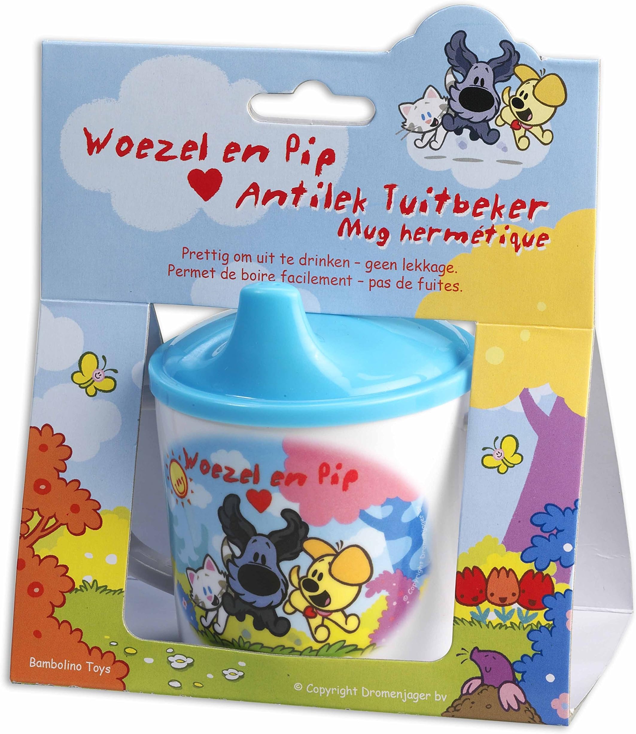 BAMBOLINO TOYS Woezel and Pip Beaker (Blue)