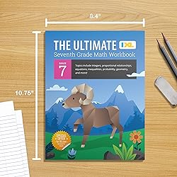 IXL The Ultimate 7th Grade Math Workbook, Middle