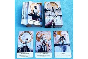 EMPATHSOUL The Enchanted Path Oracle Cards, Oracle Cards for Beginners, Self Love and Spiritual Growth Oracle Deck, Inspirational Guidance Tarot Deck, Unlock Your Inner Magic