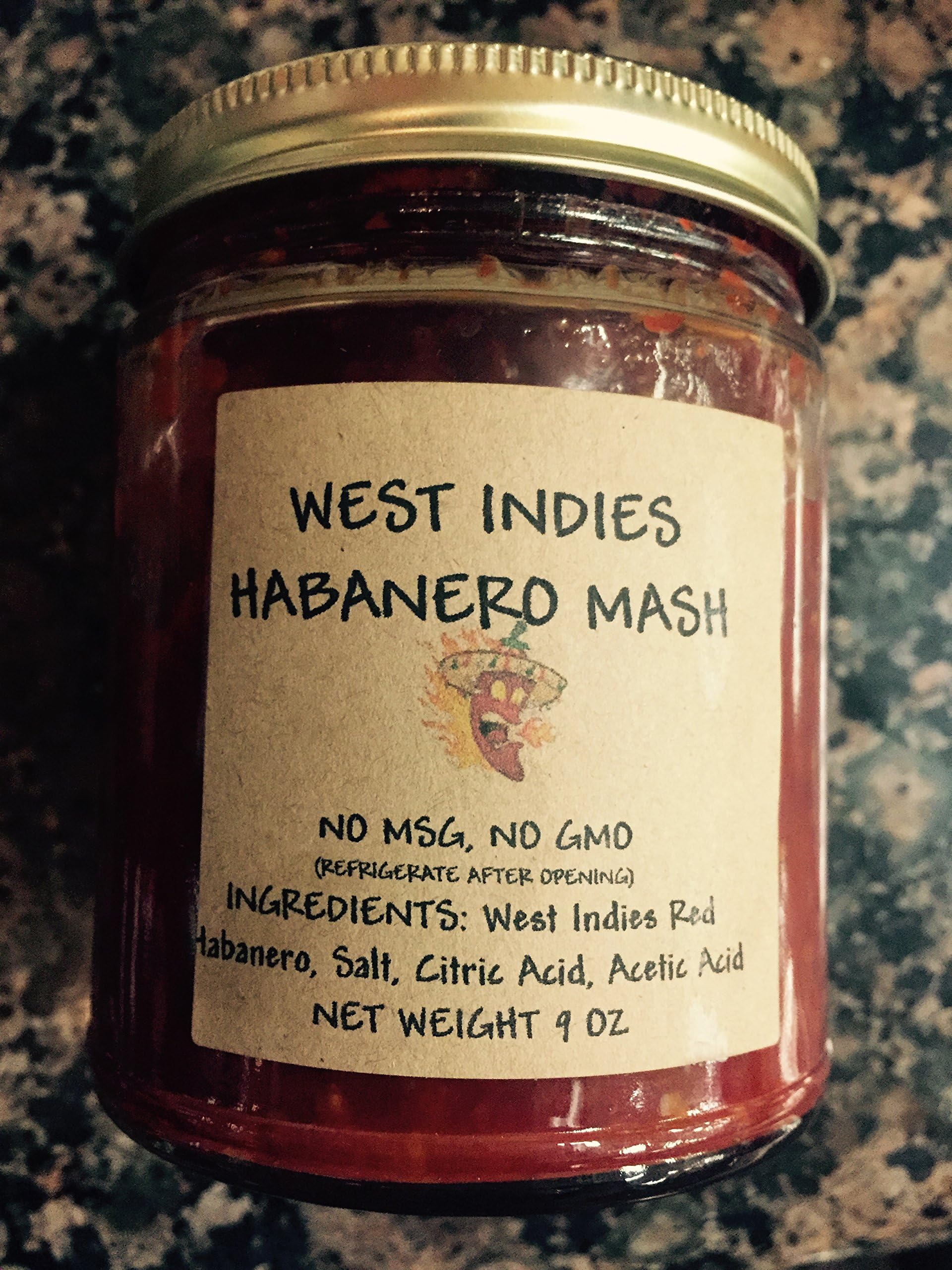West Indies Habanero Mash 9 Oz in USA