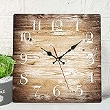 ArtSocket Wooden Wall Clock Silent