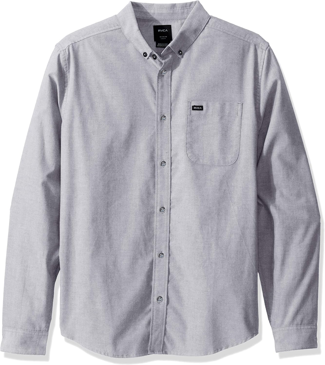 RVCA Men's That'll Do Stretch Long Sleeve Shirt: Clothing