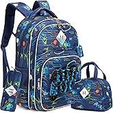 Backpack for Girls Elementary Preschool Kids Lunch Box for School