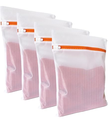 Amazon.com: Laundry Bags Mesh Wash Bags(4Pcs,16 x 20 Inches),delicate laundry  bag for College,Dorm,Storage : Home & Kitchen
