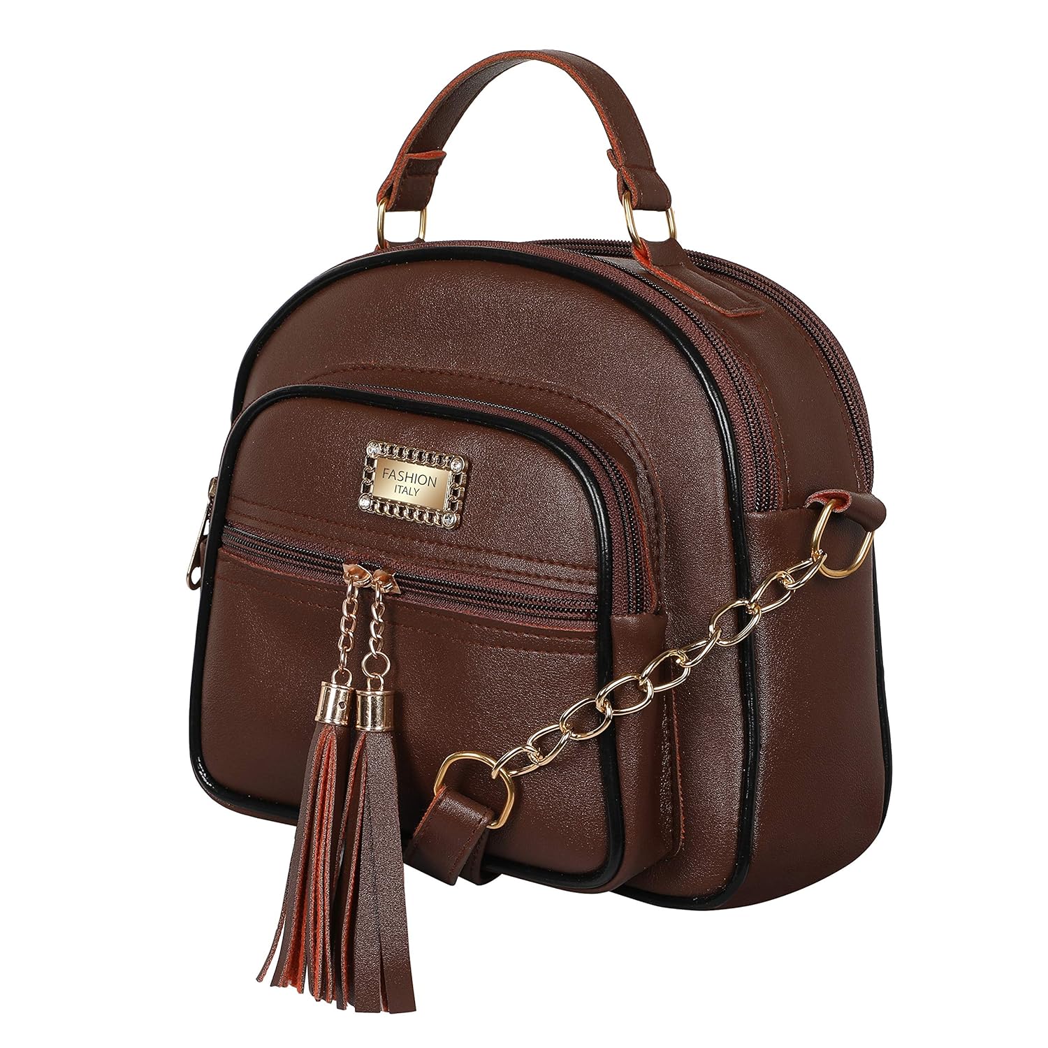 Buy Pramadda Pure Luxury Stylish Faux Leather Fashion Italy Sling Bag for Women chain sling