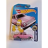 Hot Wheels 2017 HW Screen Time The Simpsons Family Car 112/365, Pink