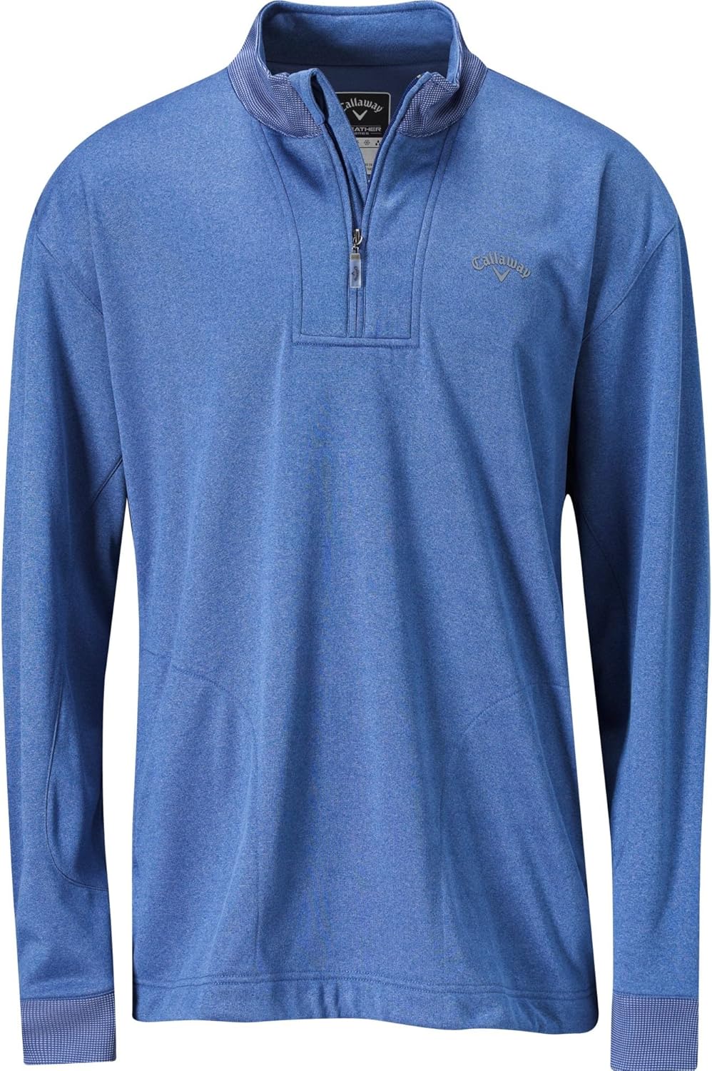 Callaway Mens Big & Tall 1/4Zip Heather Fleece Pullover
