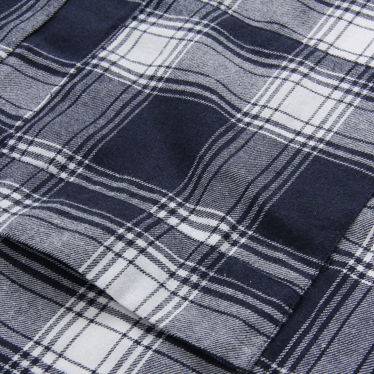 Latuza Men's Cotton Flannel Robe at  Men’s Clothing store