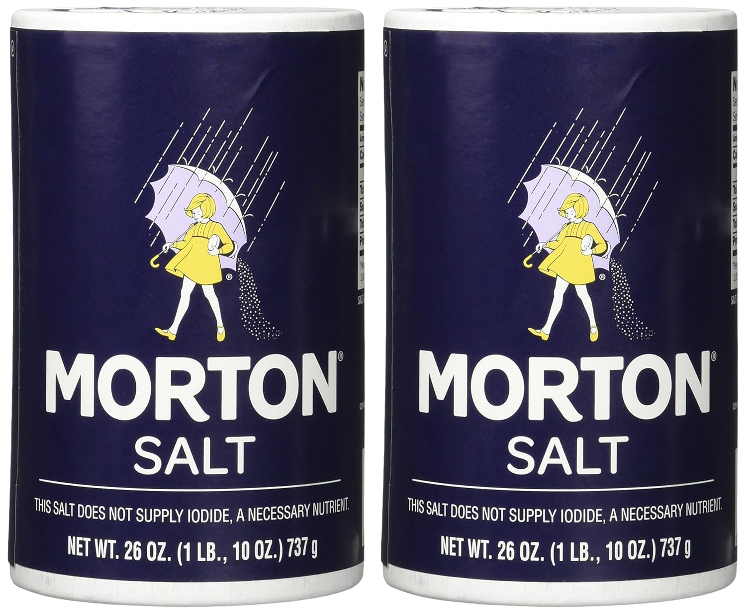 Morton Salt Regular Salt, 26 Oz, Pack of 2 : Grocery & Gourmet Food