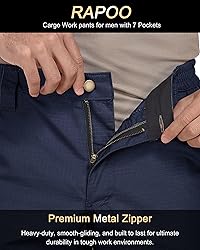Rapoo Work Pants for Men Cargo Tactical Military