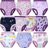 BIG ELEPHANT Toddler Training Pants, Soft Cotton Absorbent Training Underwear for Baby Boys & Girls
