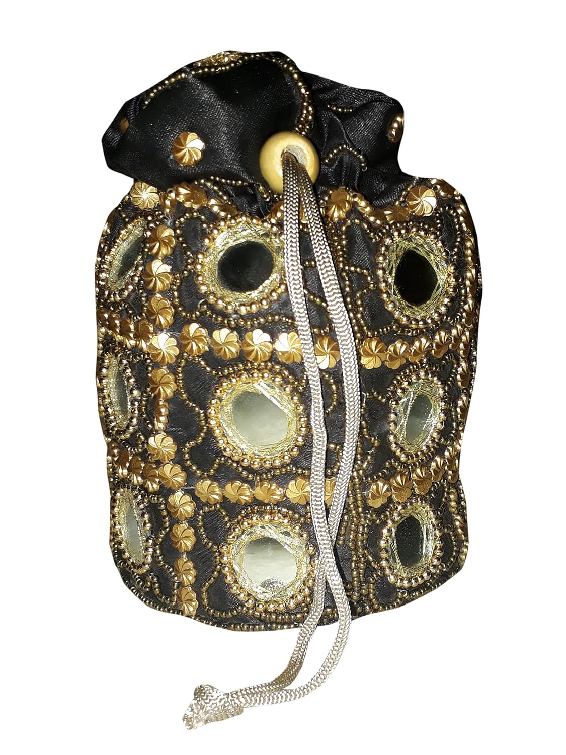 fashion bizz ethnic designer rajasthani potli bag, clutch, make up bag , hand bag
