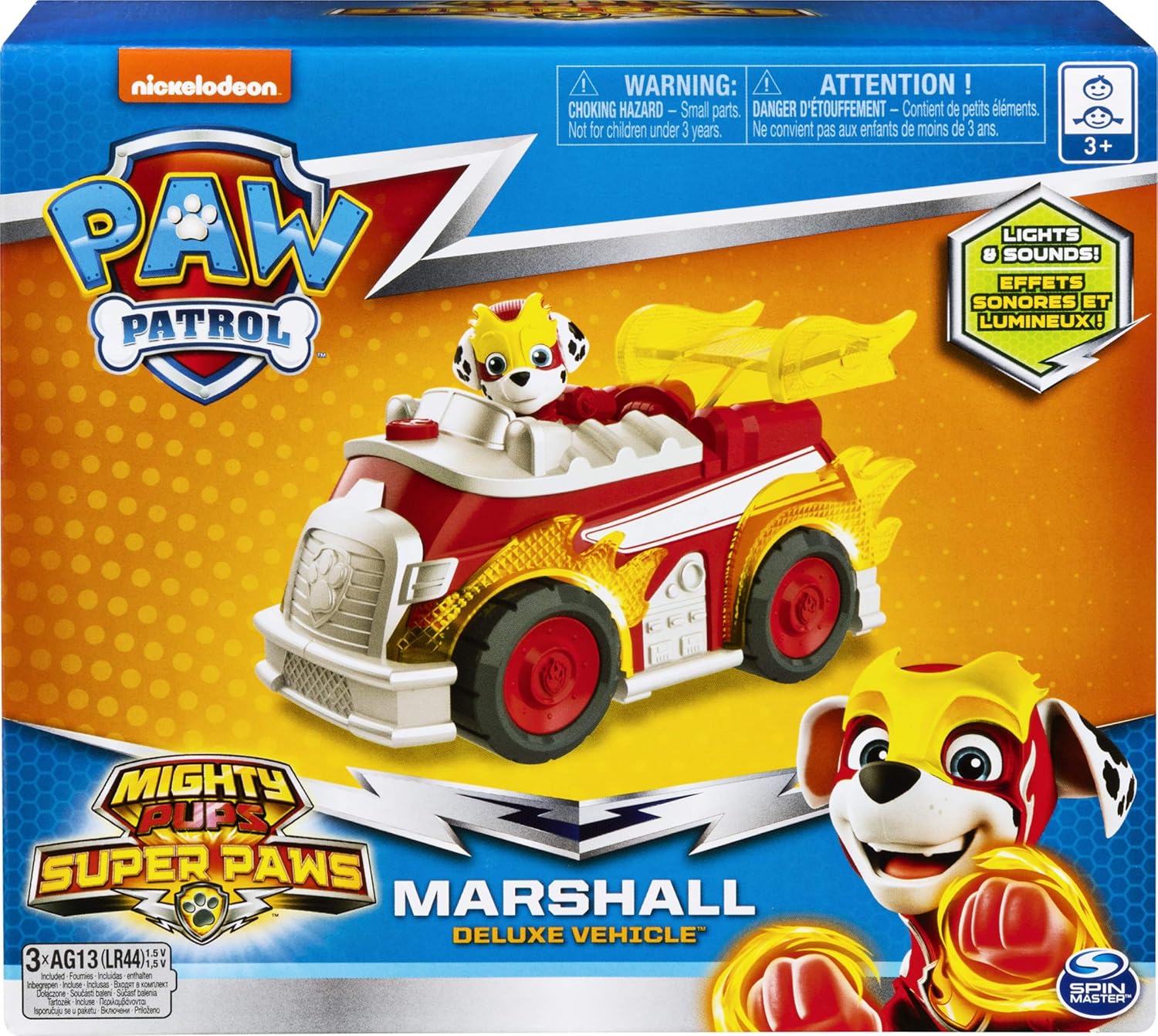 paw patrol marshall deluxe vehicle