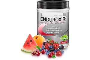 Endurox R4 by PacificHealh - All Natural Post Workout Recovery Drink Mix with Protein + Carbs & Electrolytes - For Faster Recovery, Reduced Soreness & Muscle Rebuilding - 14 Servings (Fruit Punch)