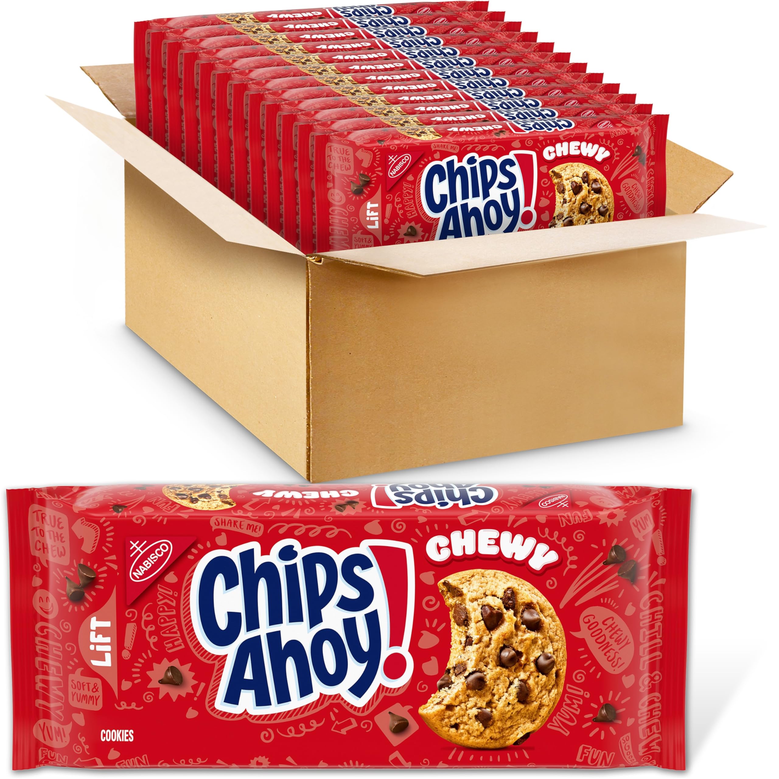 CHIPS AHOY! Chewy Chocolate Chip Cookies, 12 - 13