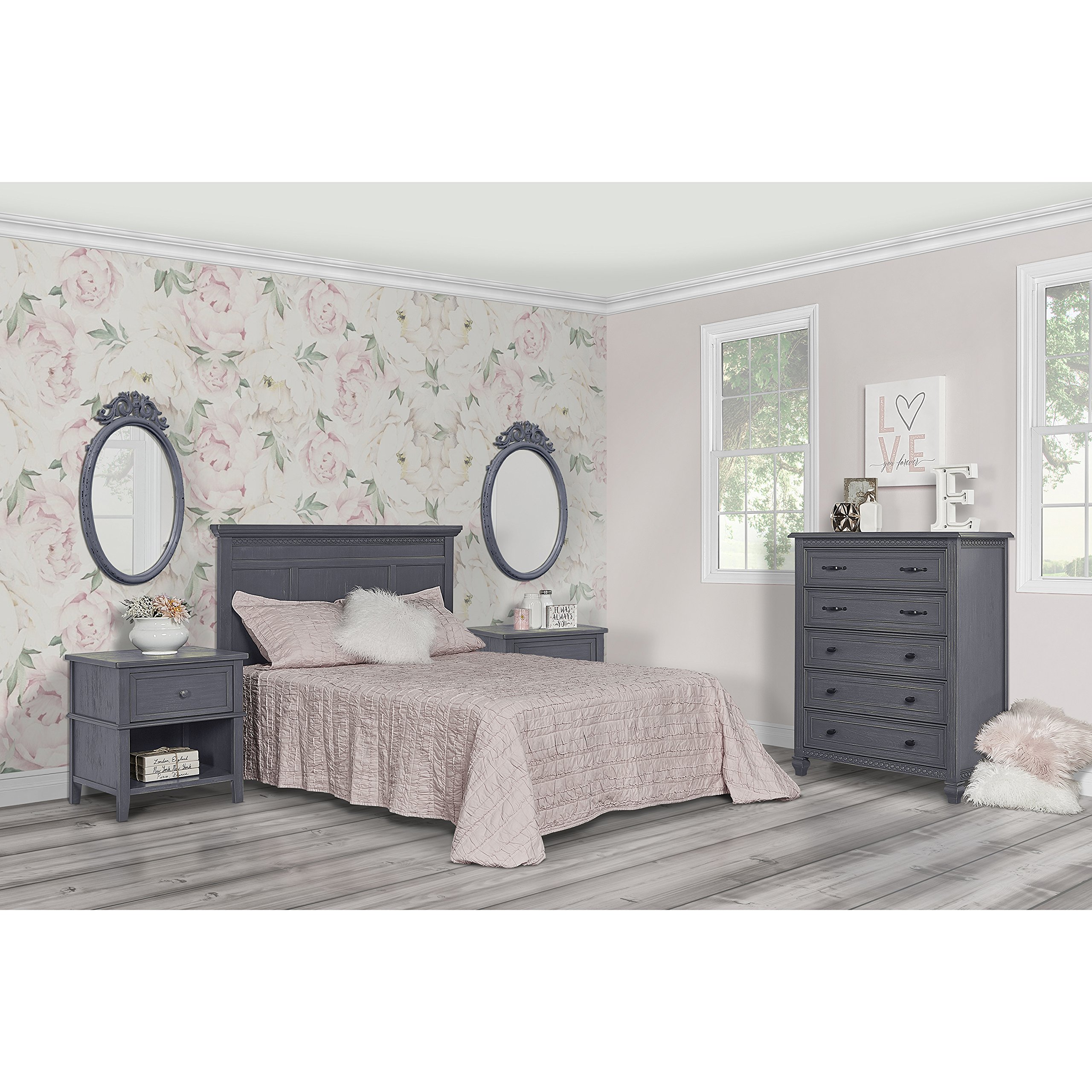 Evolur Madison 5 In 1 Flat Top Convertible Crib | Desertcart Brunei