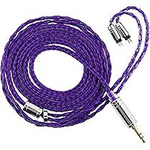 Linsoul Tripowin Zonie IEM Cable, 16 Core Silver Plated Earphone