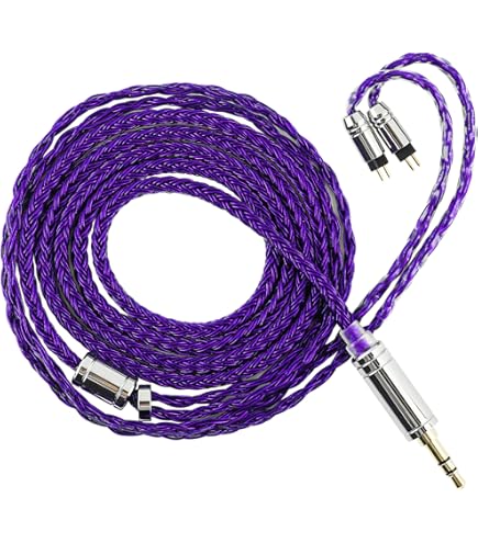 Amazon.com: Linsoul Tripowin Zonie IEM Cable, 16 Core Silver